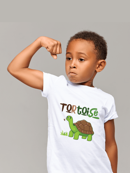Kids tortoise shirt